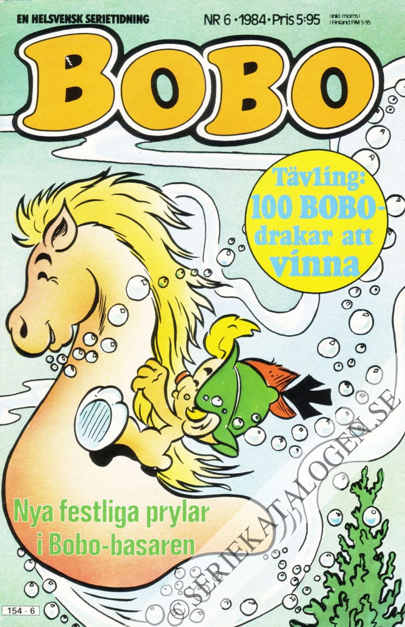 Framsida på Bobo #6 (1984)