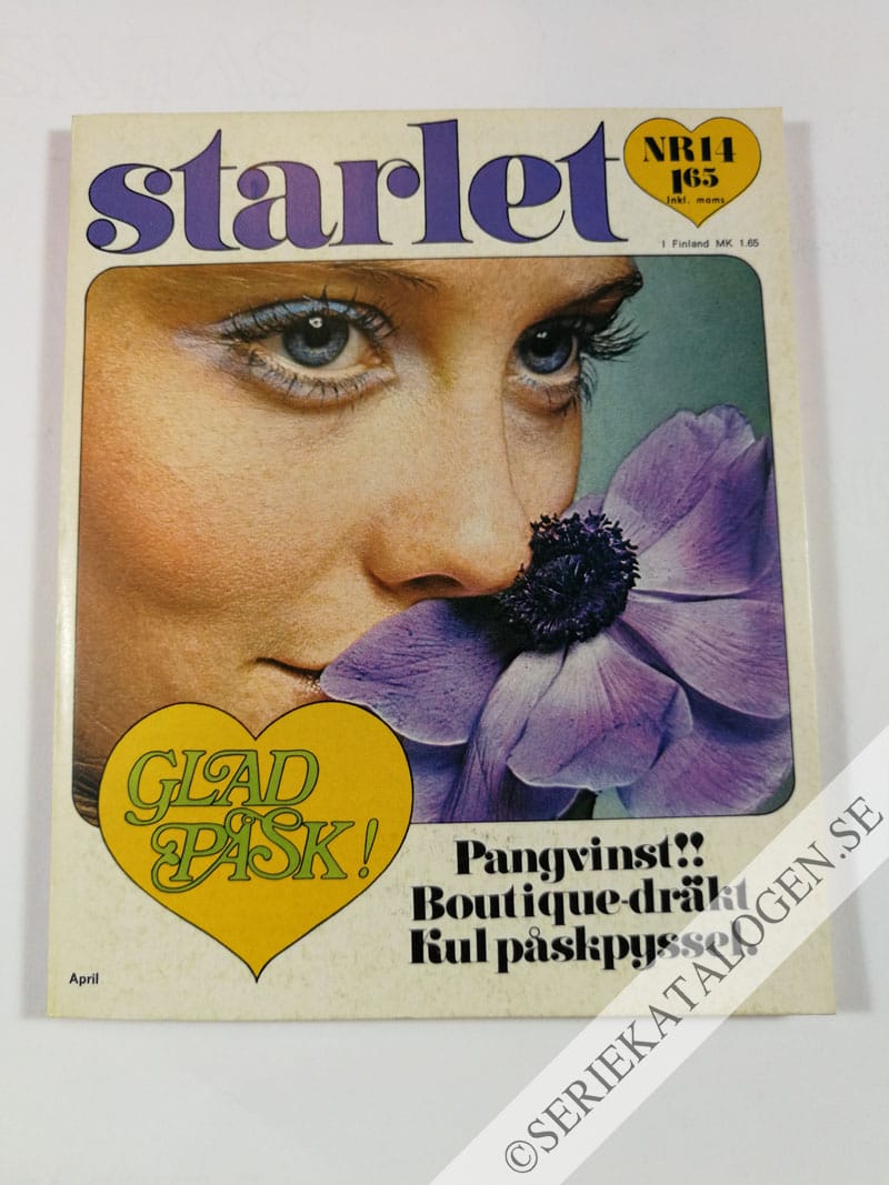 Framsida på Starlet #14 (1971)