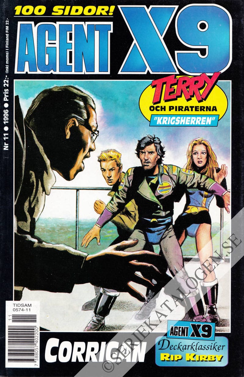 Framsida på Agent X9 #11 (1996)