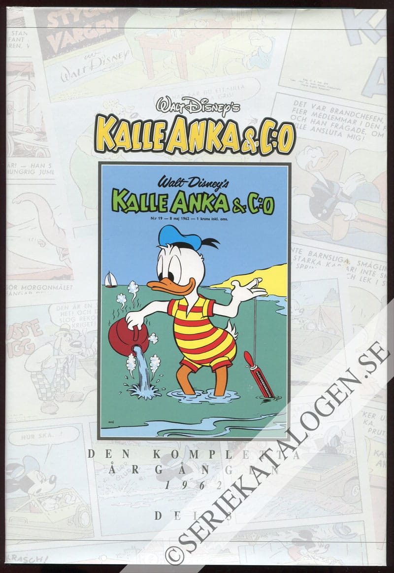 Framsida på Kalle Anka & C:o - den kompletta årgången 1962 del 3 (2007)