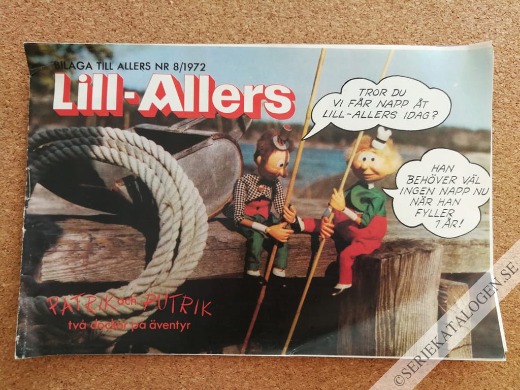 Framsida på Lill-Allers #8 (1972)