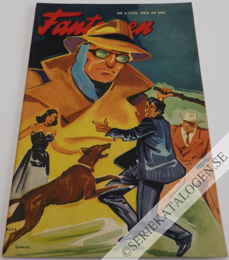 Framsida på Fantomen #6 (1956)