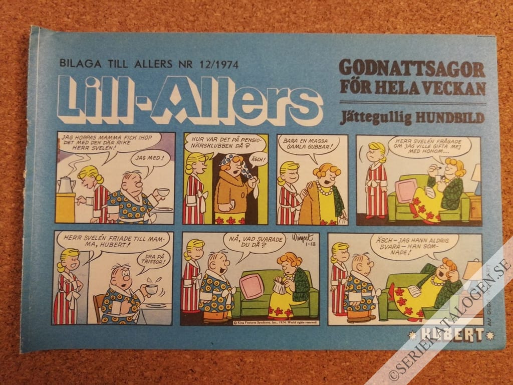 Framsida på Lill-Allers #12 (1974)