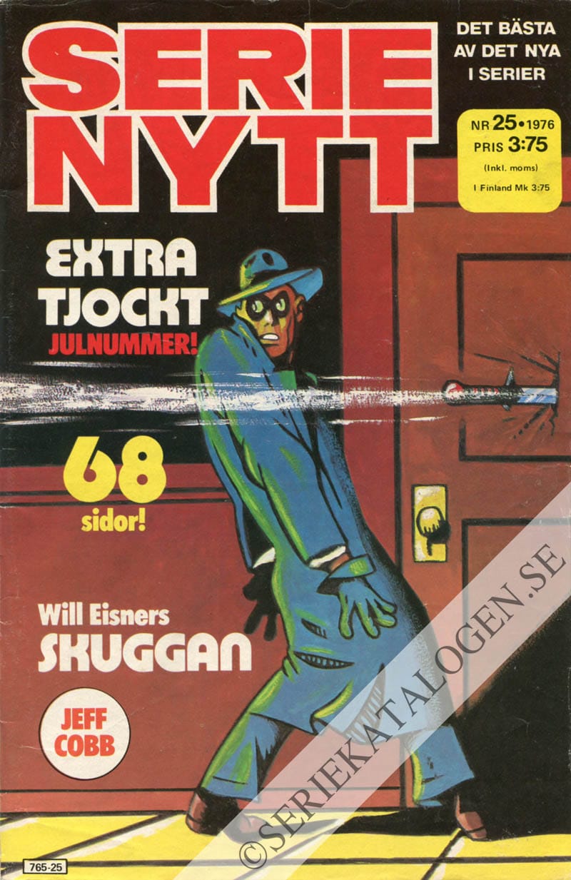 Framsida på Serie-Nytt #25 (1976)
