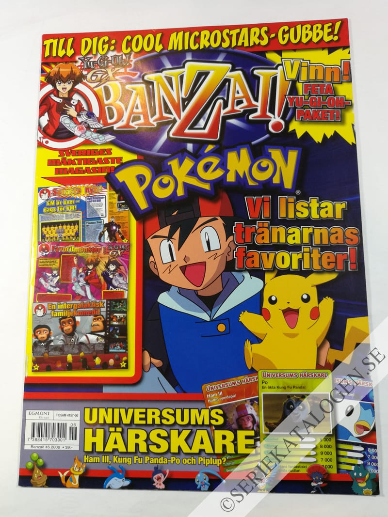 Framsida på Banzai! #6 (2008)