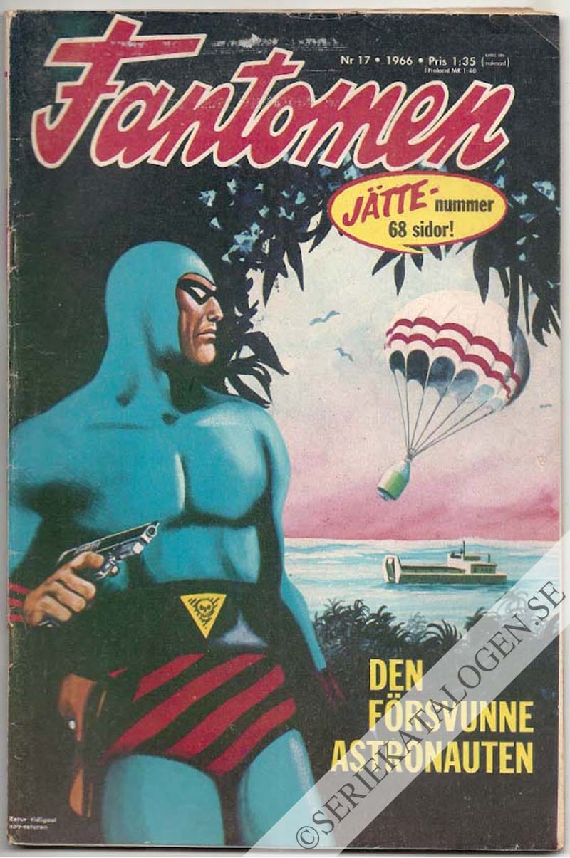 Framsida på Fantomen #17 (1966)