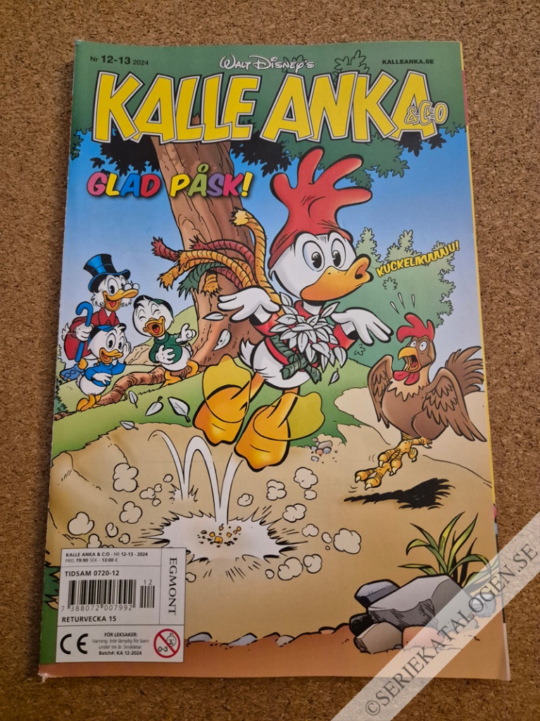 Framsida på Kalle Anka & C:o #12-13 (2024)