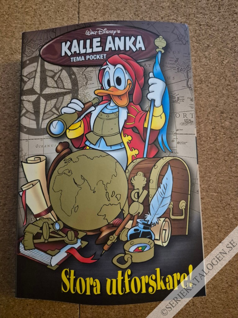 Framsida på Kalle Ankas pocket special Kalle Anka Tema Pocket - Stora utforskare! (2020)