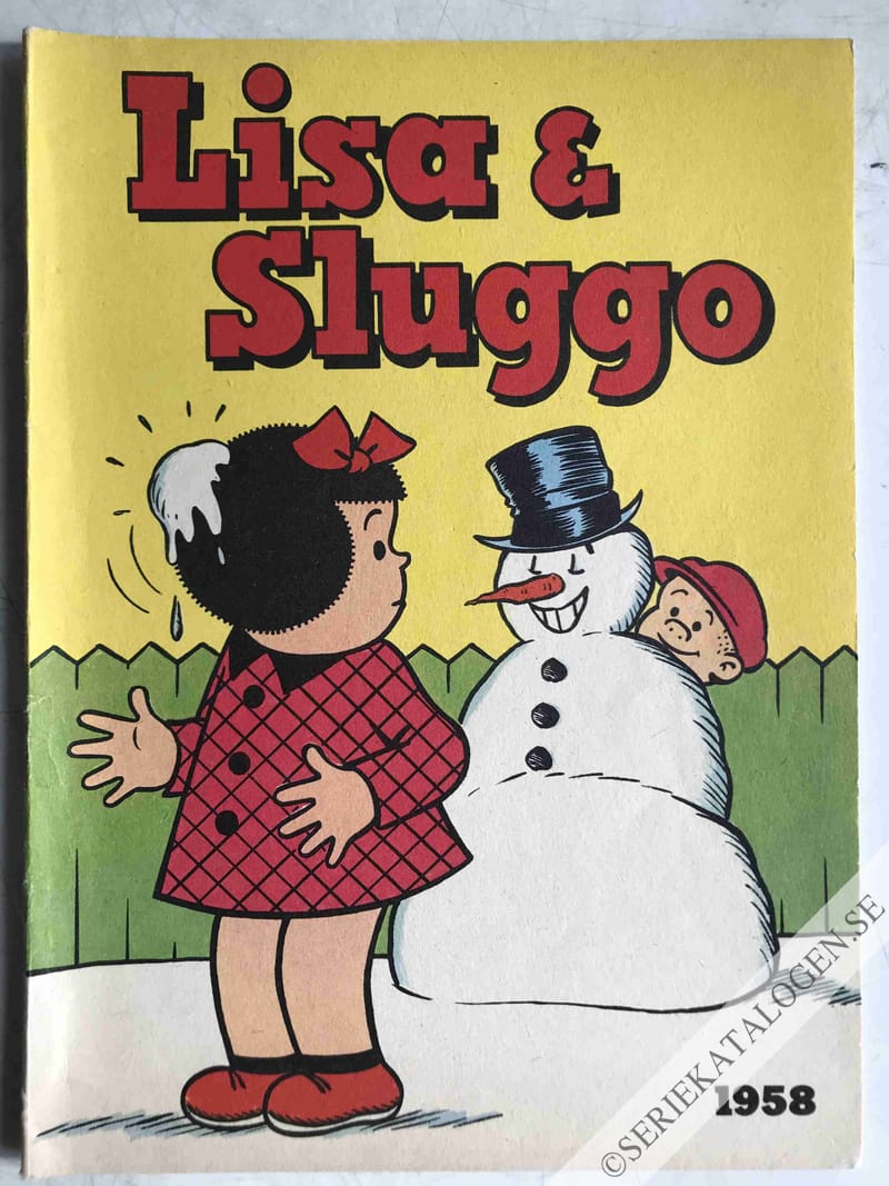 Framsida på Lisa & Sluggo # (1958)