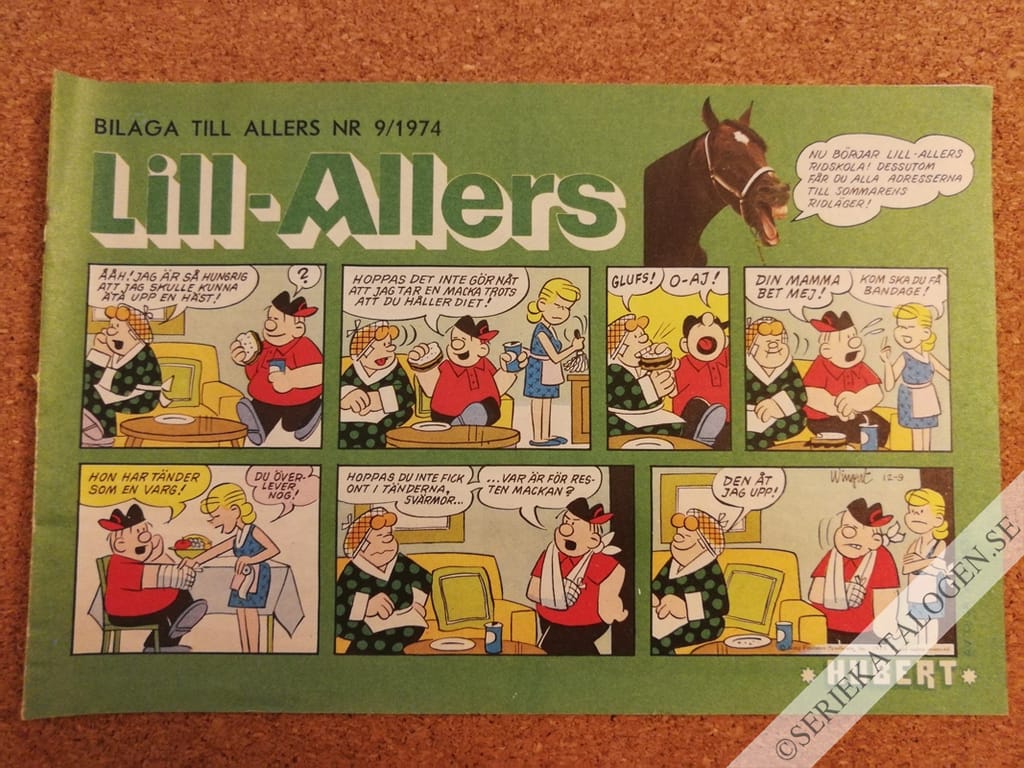 Framsida på Lill-Allers #9 (1974)