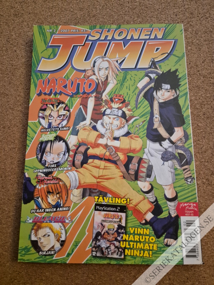 Framsida på Shonen jump #2 (2007)