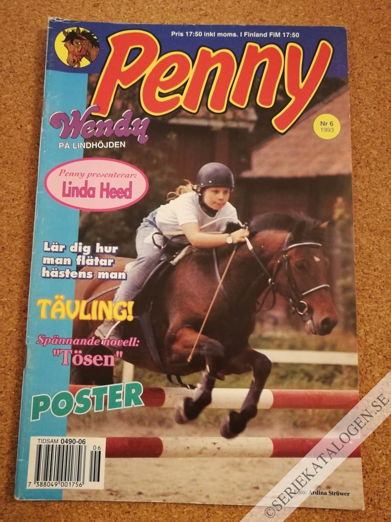 Framsida på Penny #6 (1993)