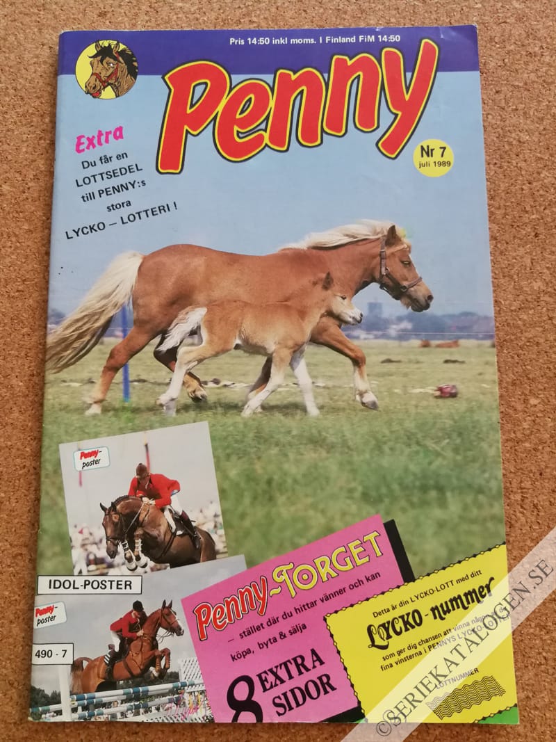 Framsida på Penny #7 (1989)