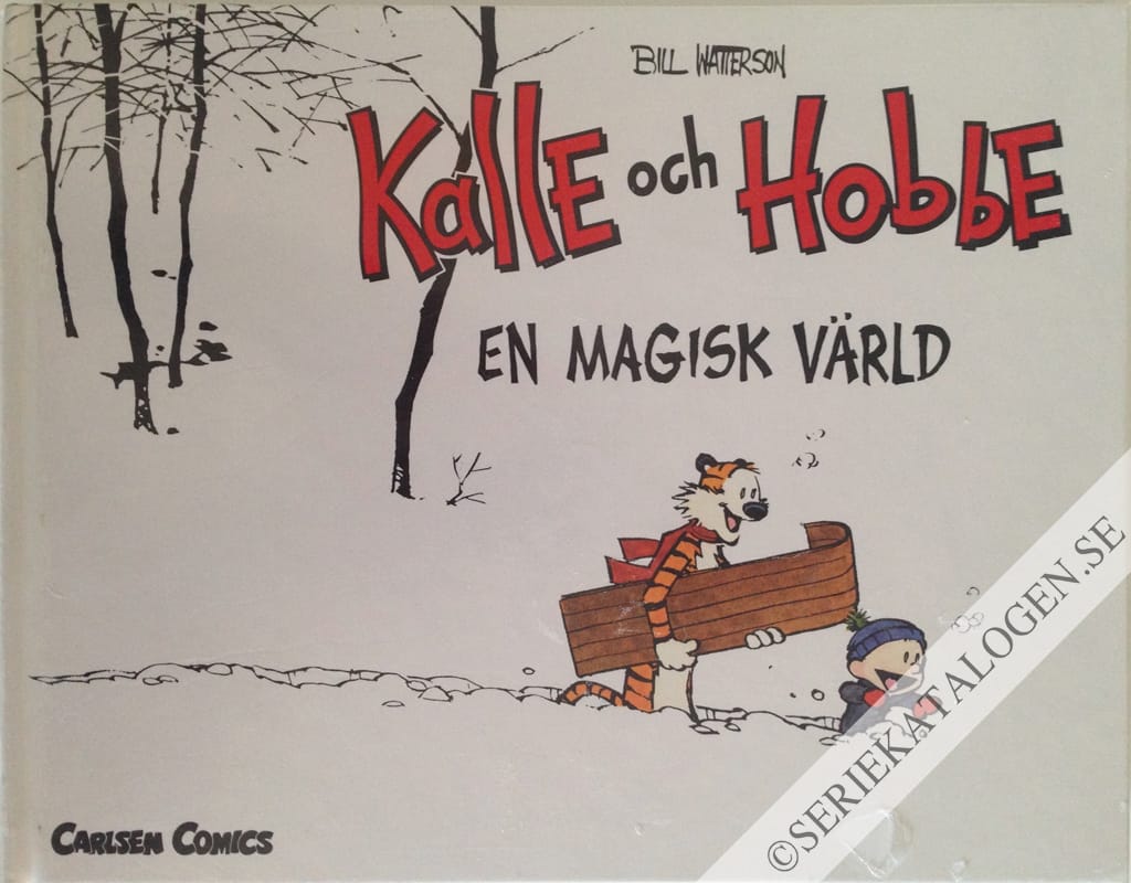 Framsida på Kalle och Hobbe En magisk värld (1998)