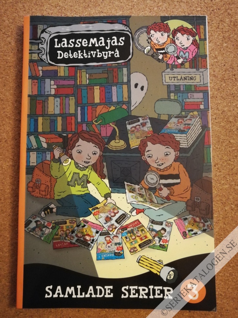 Framsida på LasseMajas Detektivbyrå Samlade serier3 (2023)