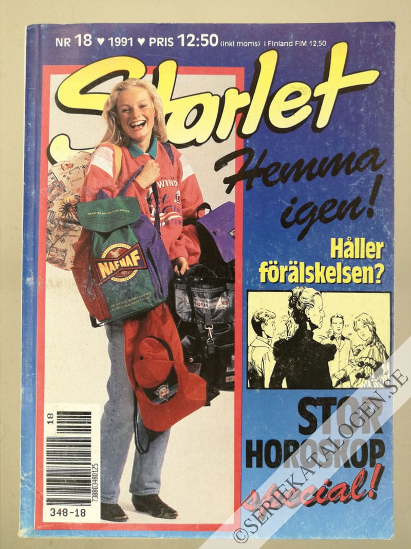 Framsida på Starlet #18 (1991)