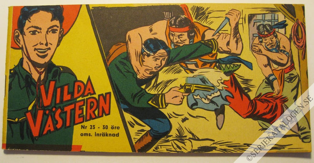 Framsida på Vilda Västern #23 (1960)
