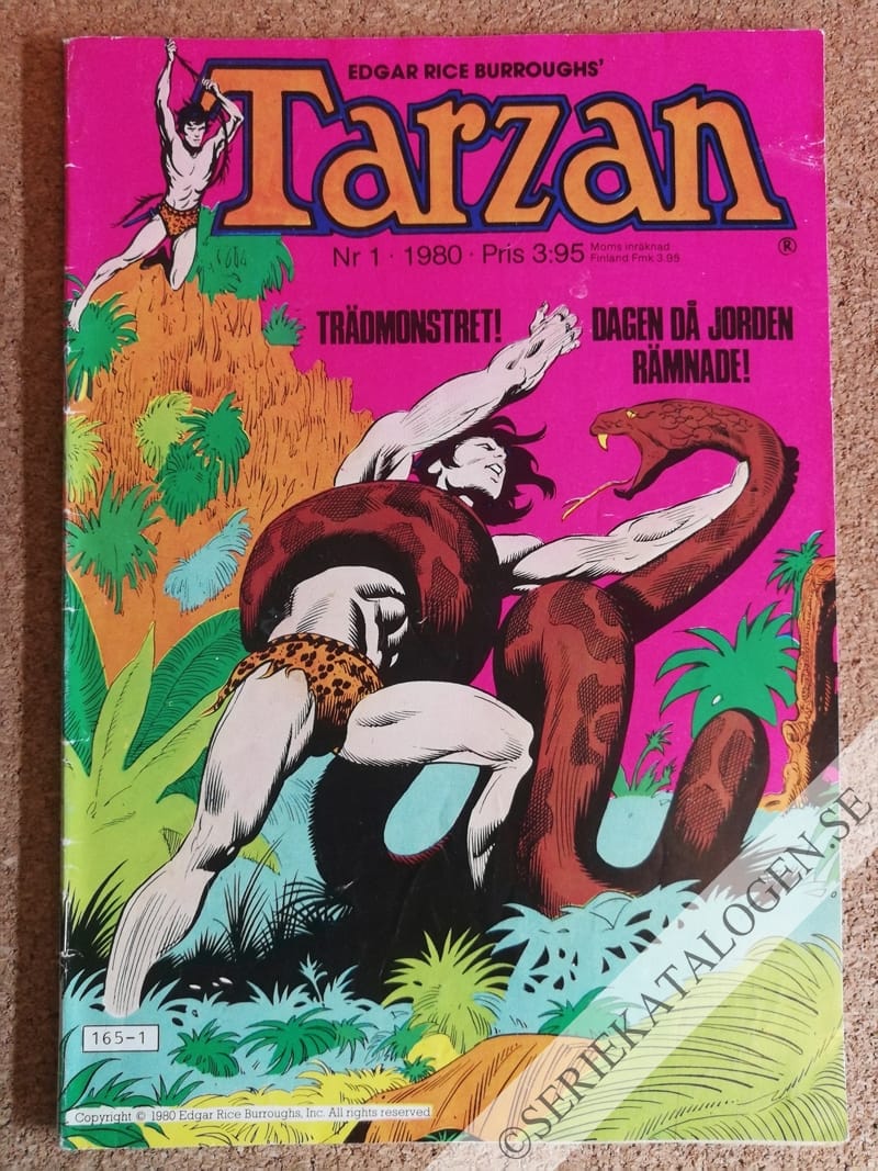 Framsida på Tarzan #1 (1980)