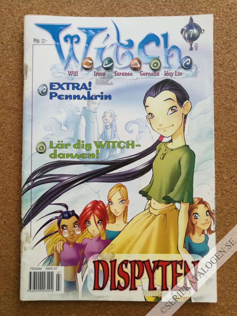 Framsida på W.i.t.c.h. #7 - Dispyten (2004)