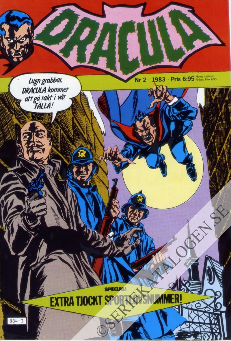 Framsida på Dracula #2 (1983)