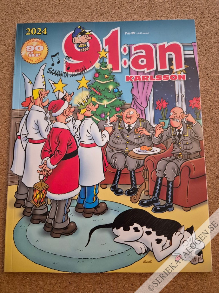 Framsida på 91:an Karlsson # (2024)