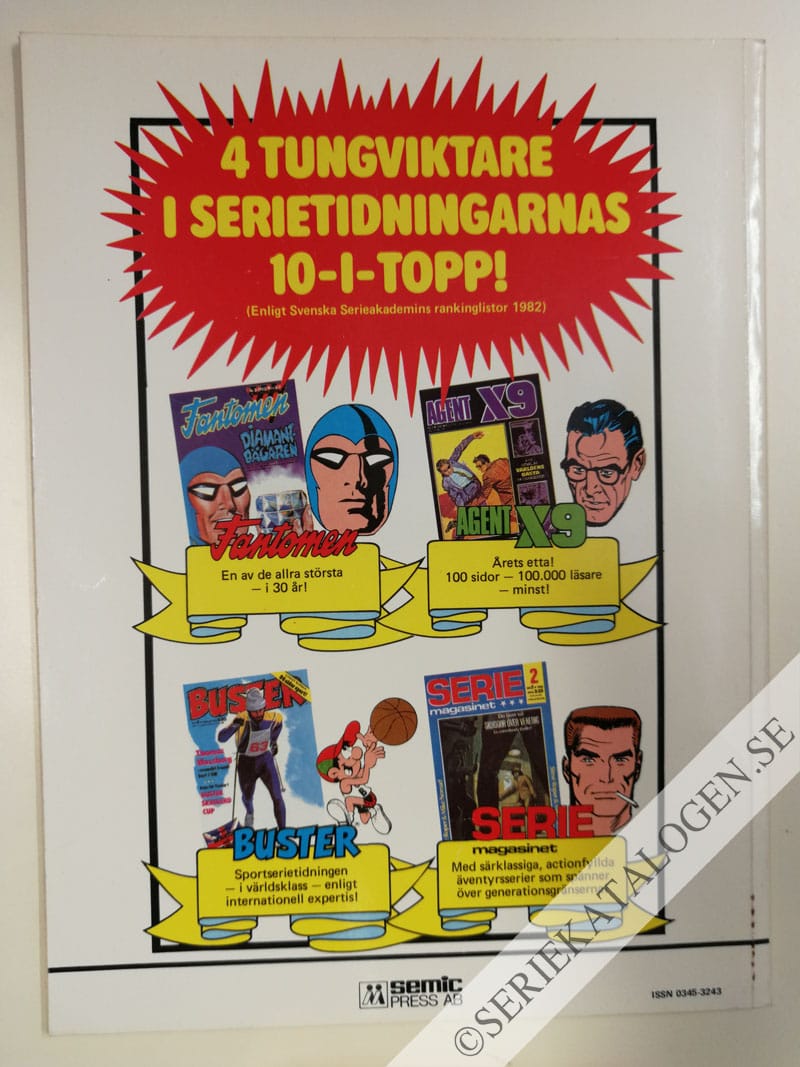 Baksida på Kit och småfolket - Mannen från havet (1982)
