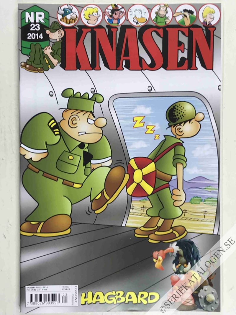 Framsida på Knasen #23 (2014)