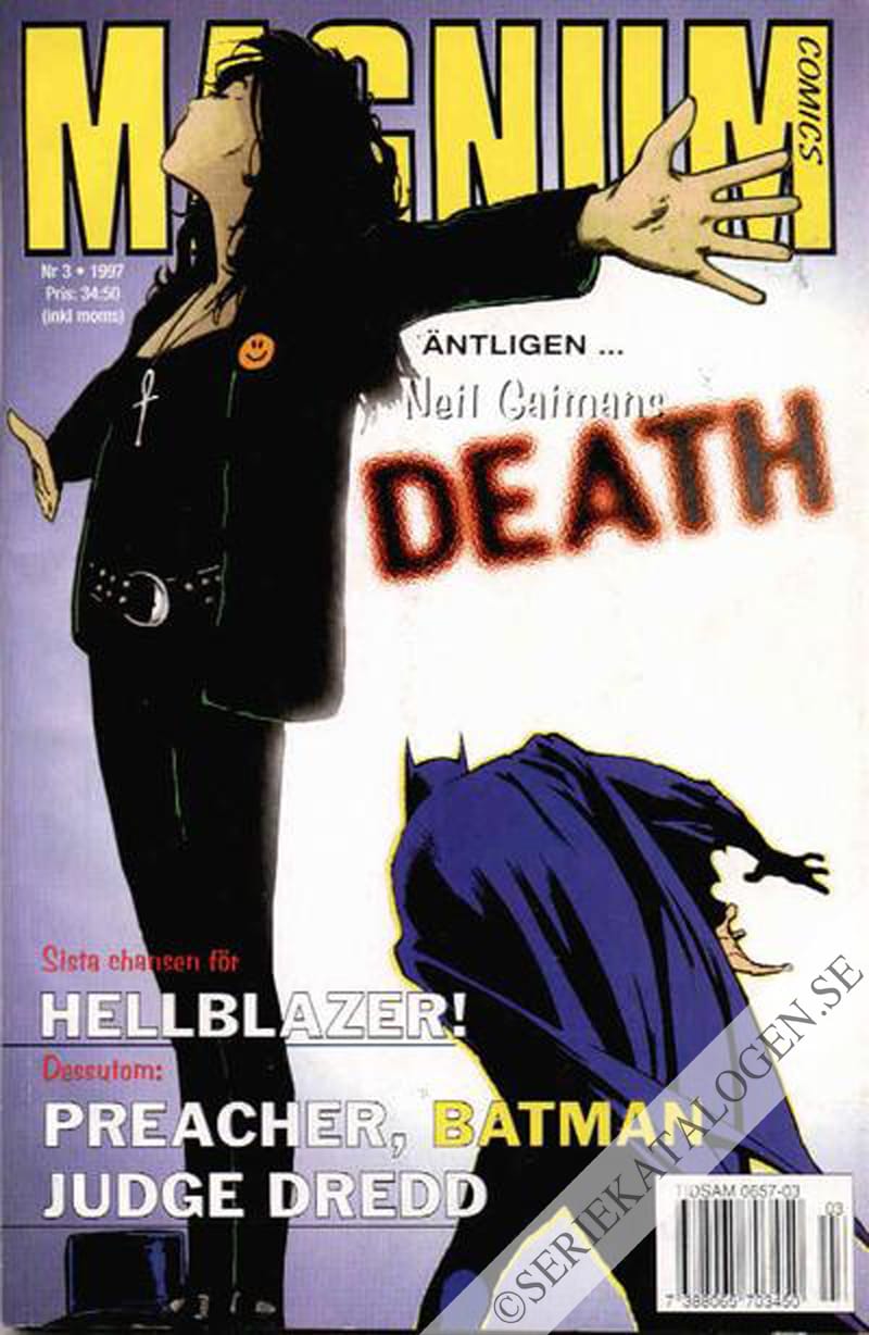 Framsida på Magnum comics #3 (1997)