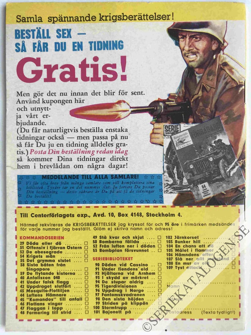 Baksida på Segerns väg (1965)