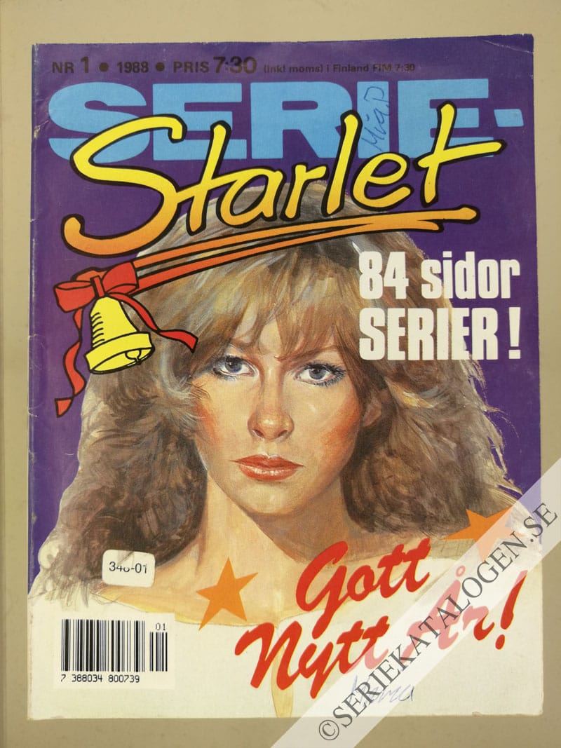 Framsida på Seriestarlet #1 (1988)