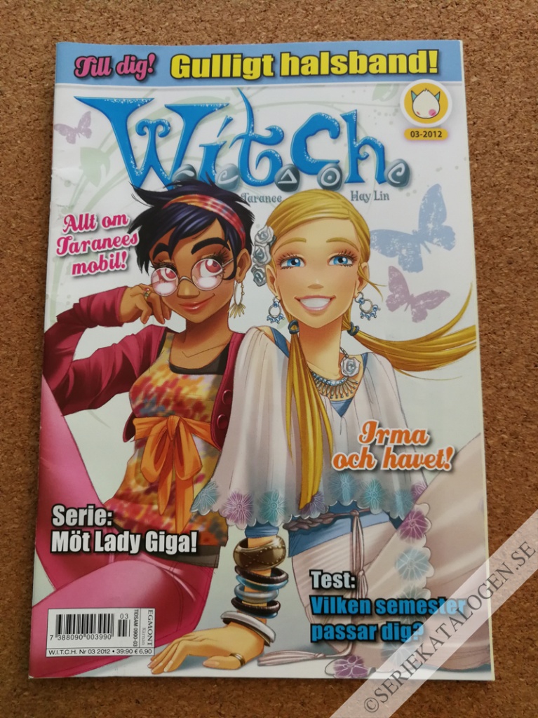 Framsida på W.i.t.c.h. #3 (2012)