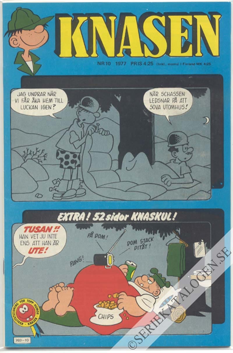 Framsida på Knasen #10 (1977)