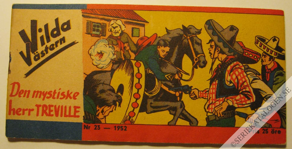Framsida på Vilda Västern #23 (1952)