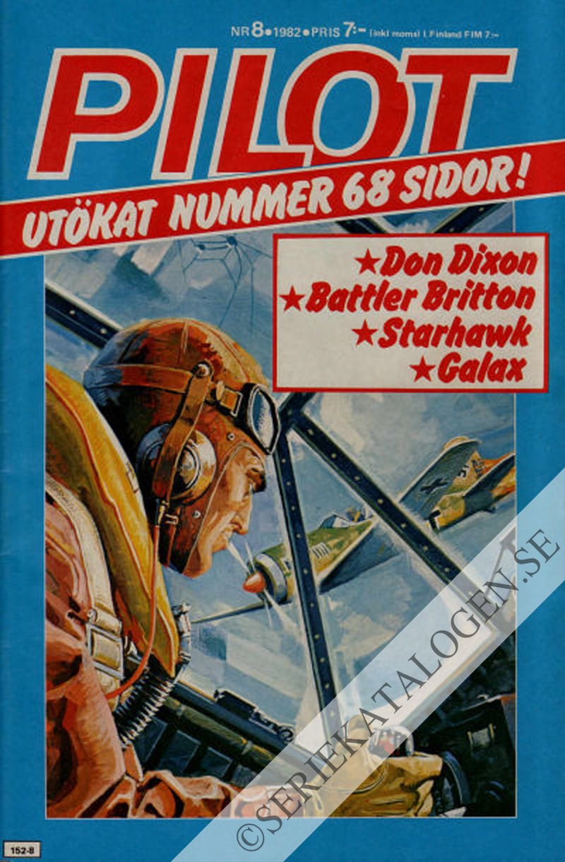 Framsida på Pilot-22 #8 (1982)