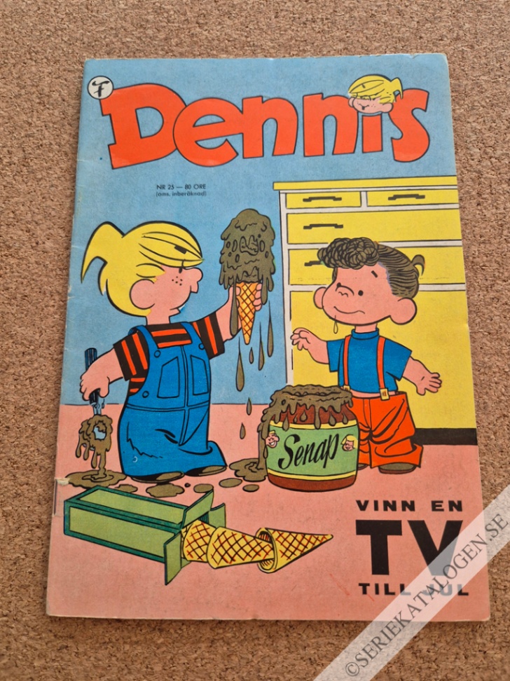 Framsida på Dennis #25 (1960)