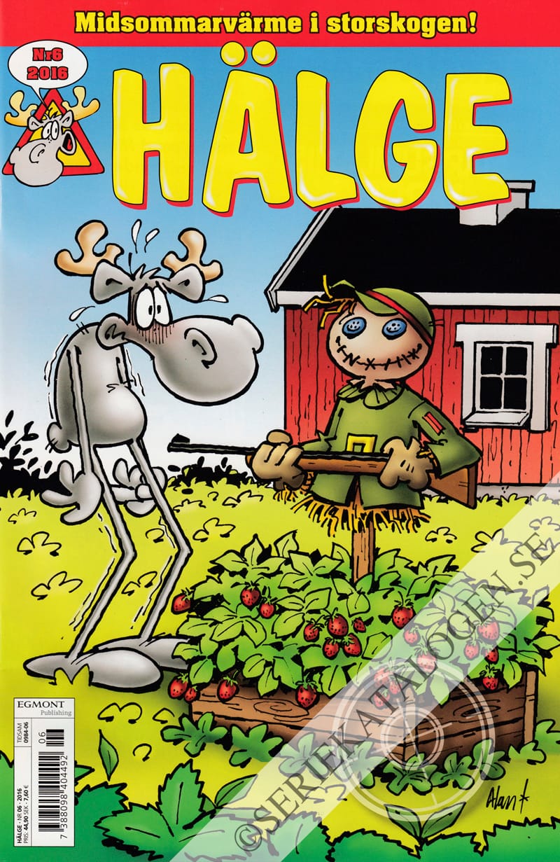 Framsida på Hälge #6 (2016)