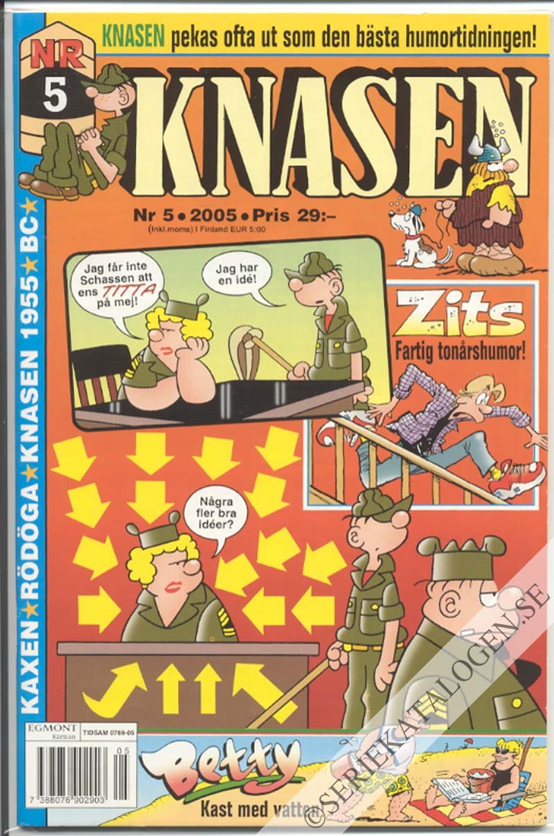 Framsida på Knasen #5 (2005)