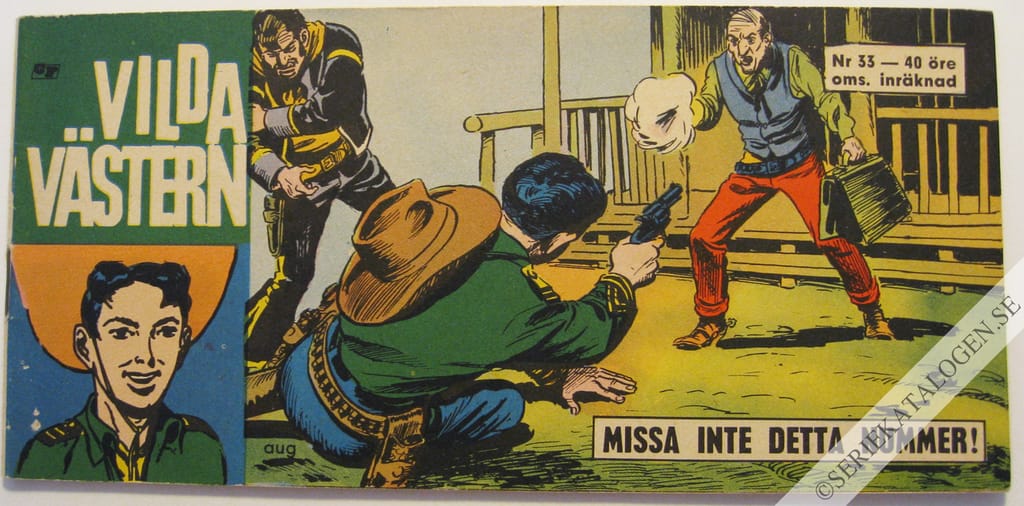Framsida på Vilda Västern #33 (1964)