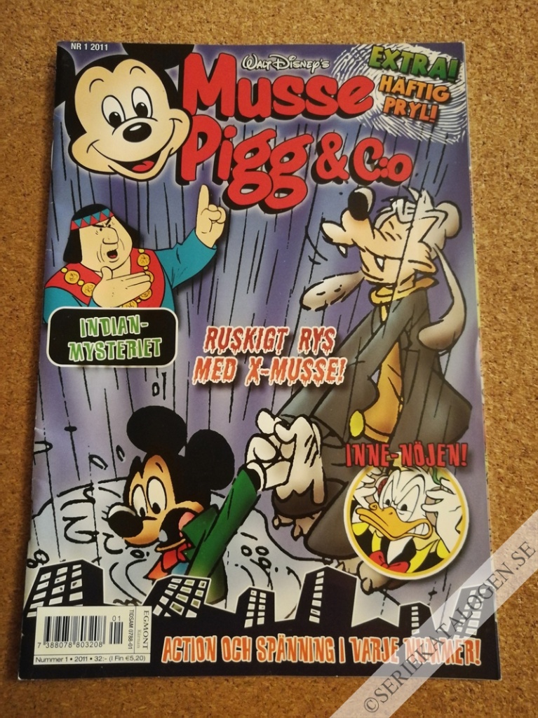 Framsida på Musse Pigg & C:o #1 (2011)