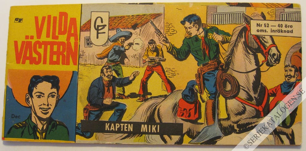 Framsida på Vilda Västern #52 (1964)