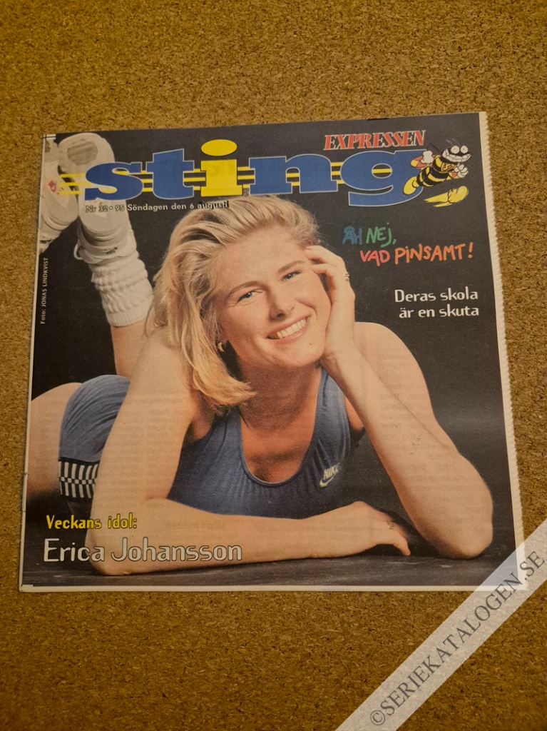 Framsida på Sting-Expressen #32 (1995)