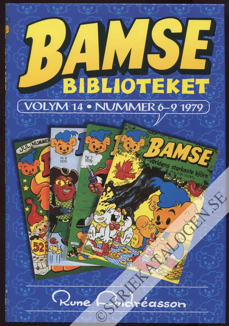 Framsida på Bamsebiblioteket #14 (2005)