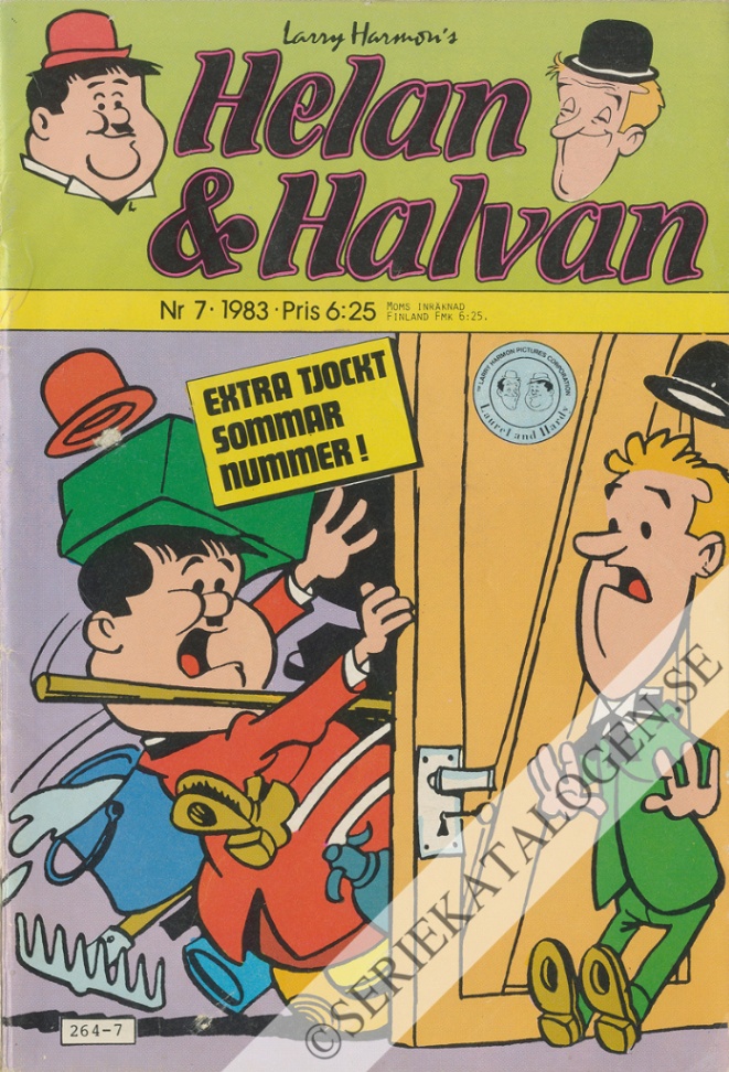 Framsida på Helan & Halvan #7 (1983)