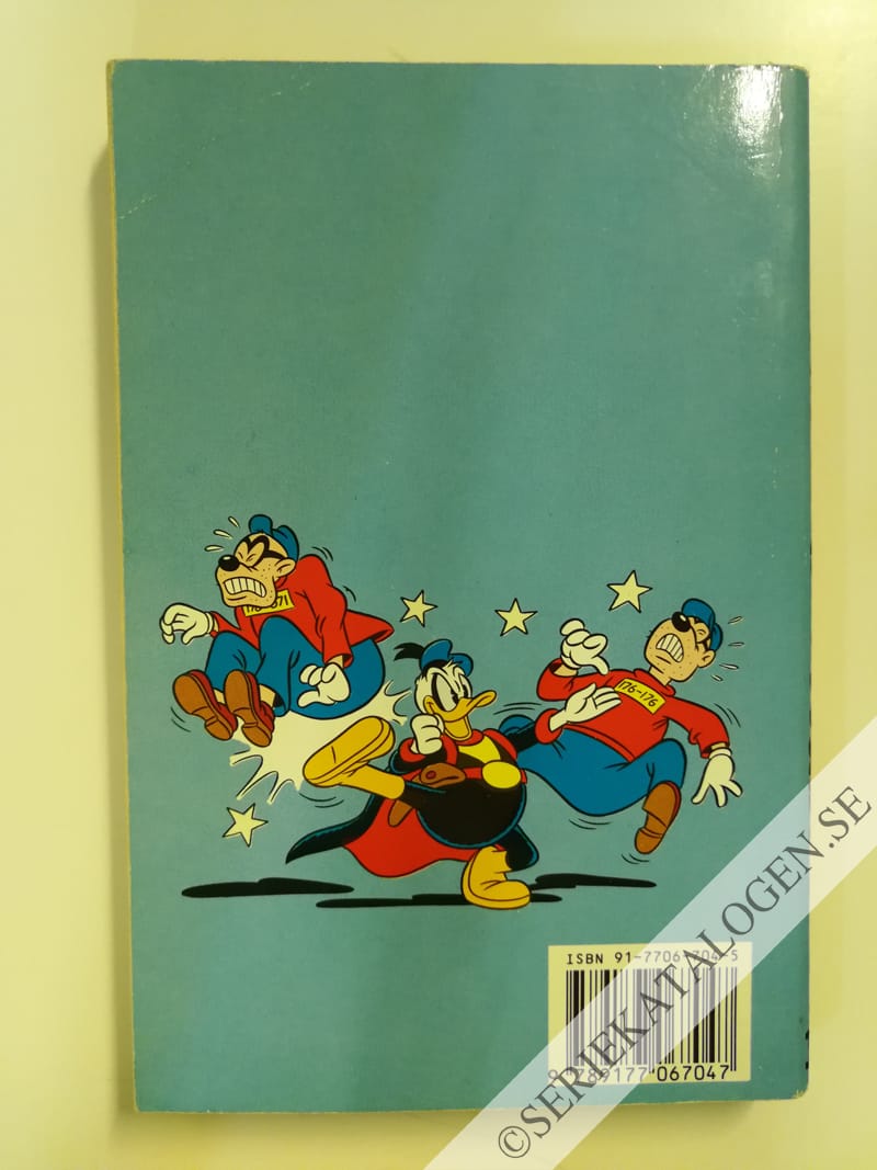 Baksida på Se upp i backen, Kalle! (1988)