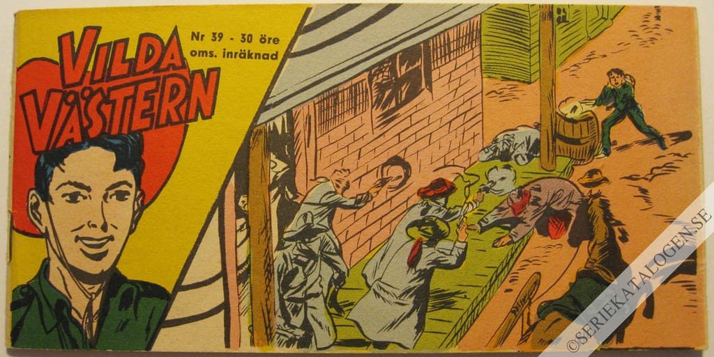 Framsida på Vilda Västern #39 (1961)