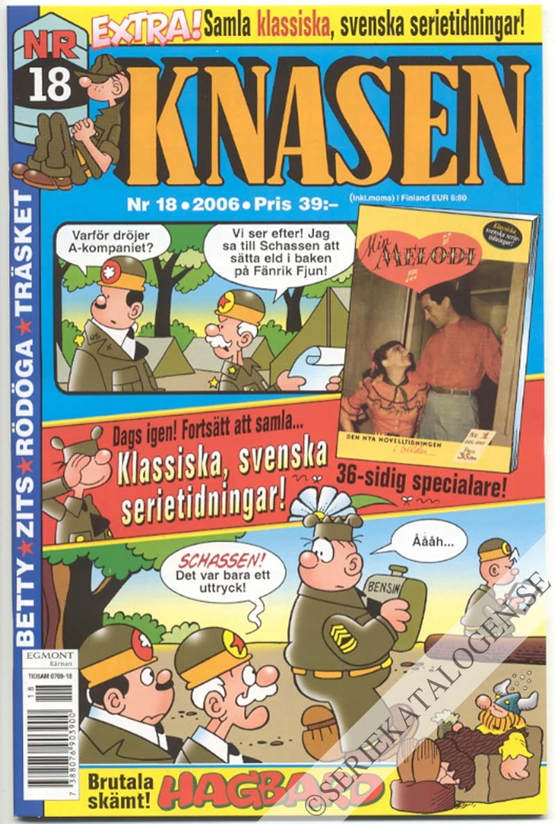 Framsida på Knasen #18 (2006)