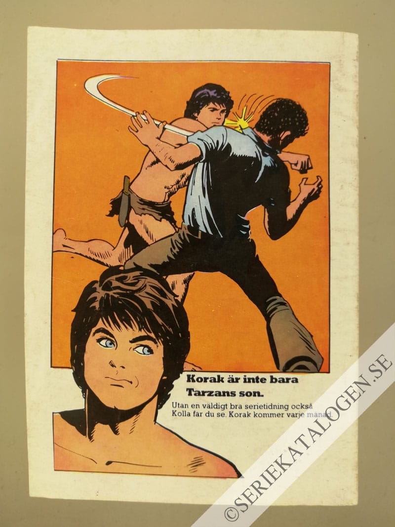 Baksida på Ökenslaget (1981)