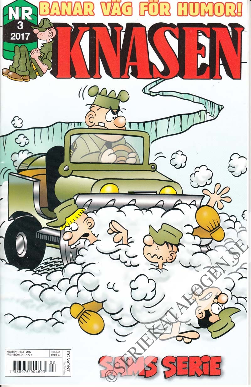 Framsida på Knasen #3 (2017)