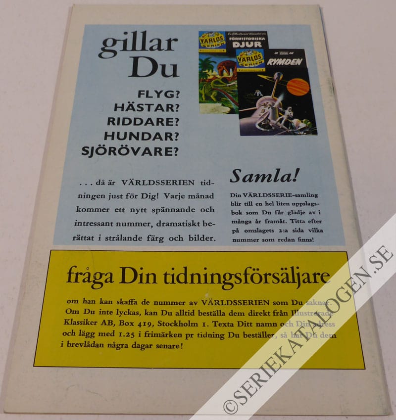 Baksida på Spioner (1961)