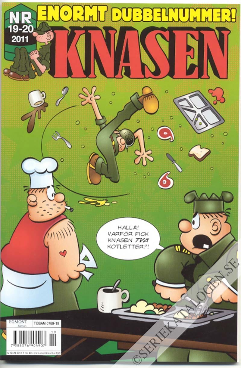Framsida på Knasen #19-20 (2011)